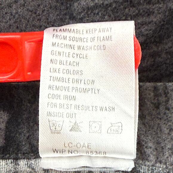 Woolrich Men's Onyx Wolves Flannel Long Sleeve Shirt Sz 2XL Western $230 MSRP - Picture 6 of 7